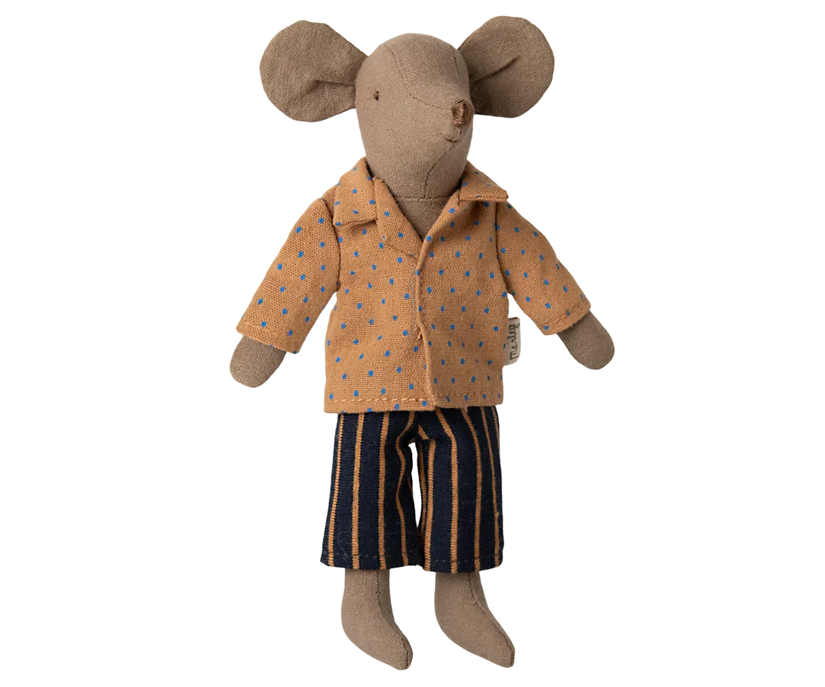 Maileg Extra Clothing: Shirt And Striped Pants For Dad Mouse