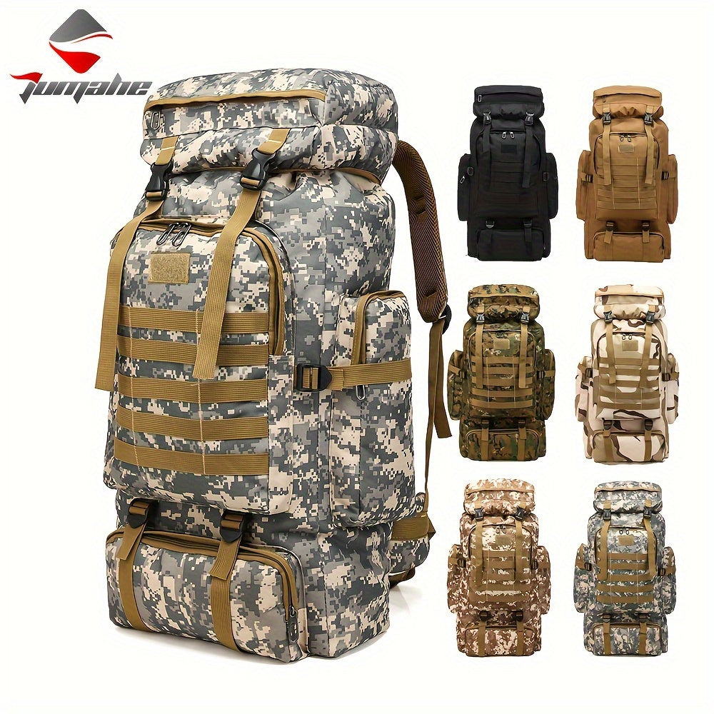 Tactical Backpack for Men & Women – Lightweight Packable Hiking Backpack 21L, Multi-Compartment Camping Rucksack with Adjustable Straps, Waterproof Outdoor Daypack for Camping, Trekking & Travel