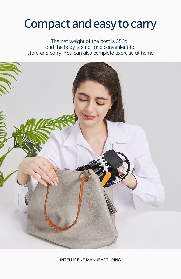 Hand Rehabilitation Glove Pneumatic Finger Trainer Left Right M L XL
