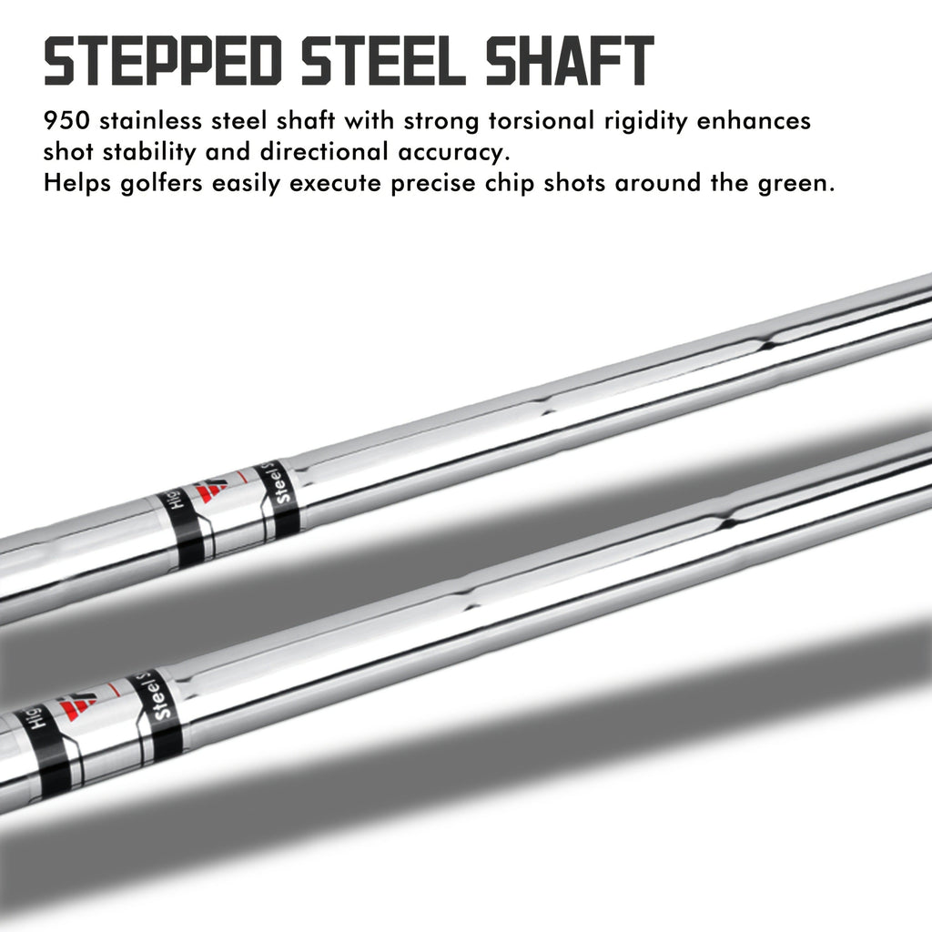 Golf Chipper Club Stainless Steel Head Regular Flex Steel Shaft 35 or 43 Degree Loft Blade Putter for Men Women Short Game Chipping Putting Wedge Championship Legal