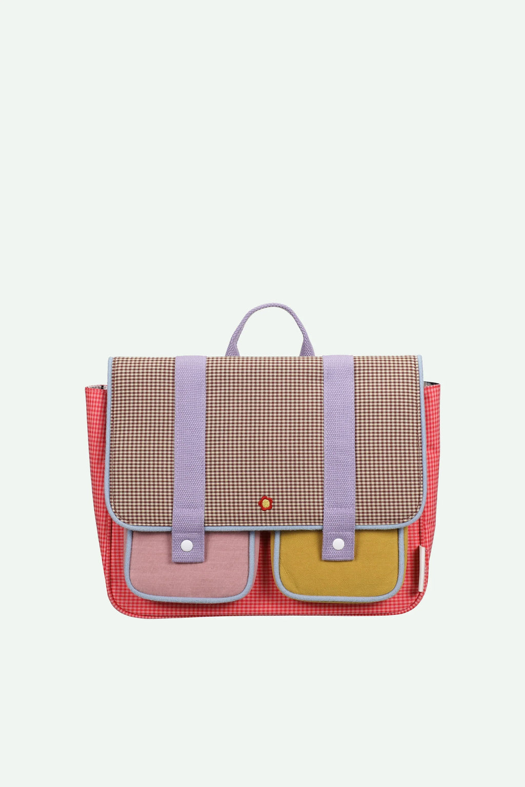 Sticky Lemon School Bag | Lemon Tree | Gingham Flower + Rose