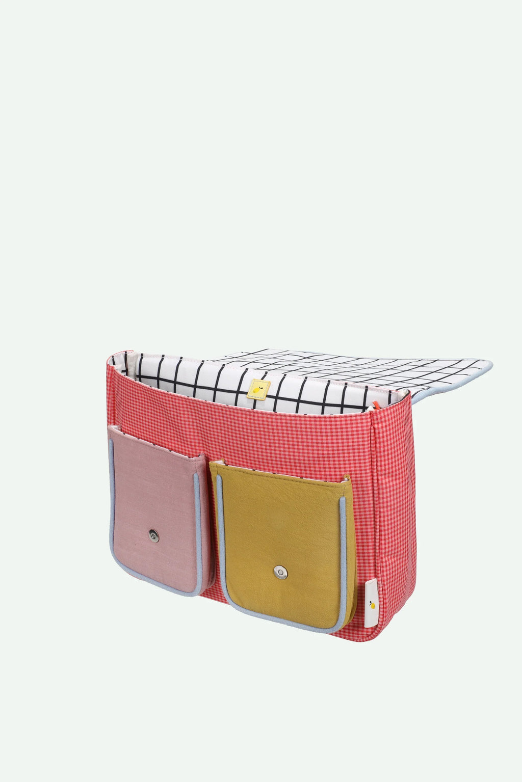 Sticky Lemon School Bag | Lemon Tree | Gingham Flower + Rose