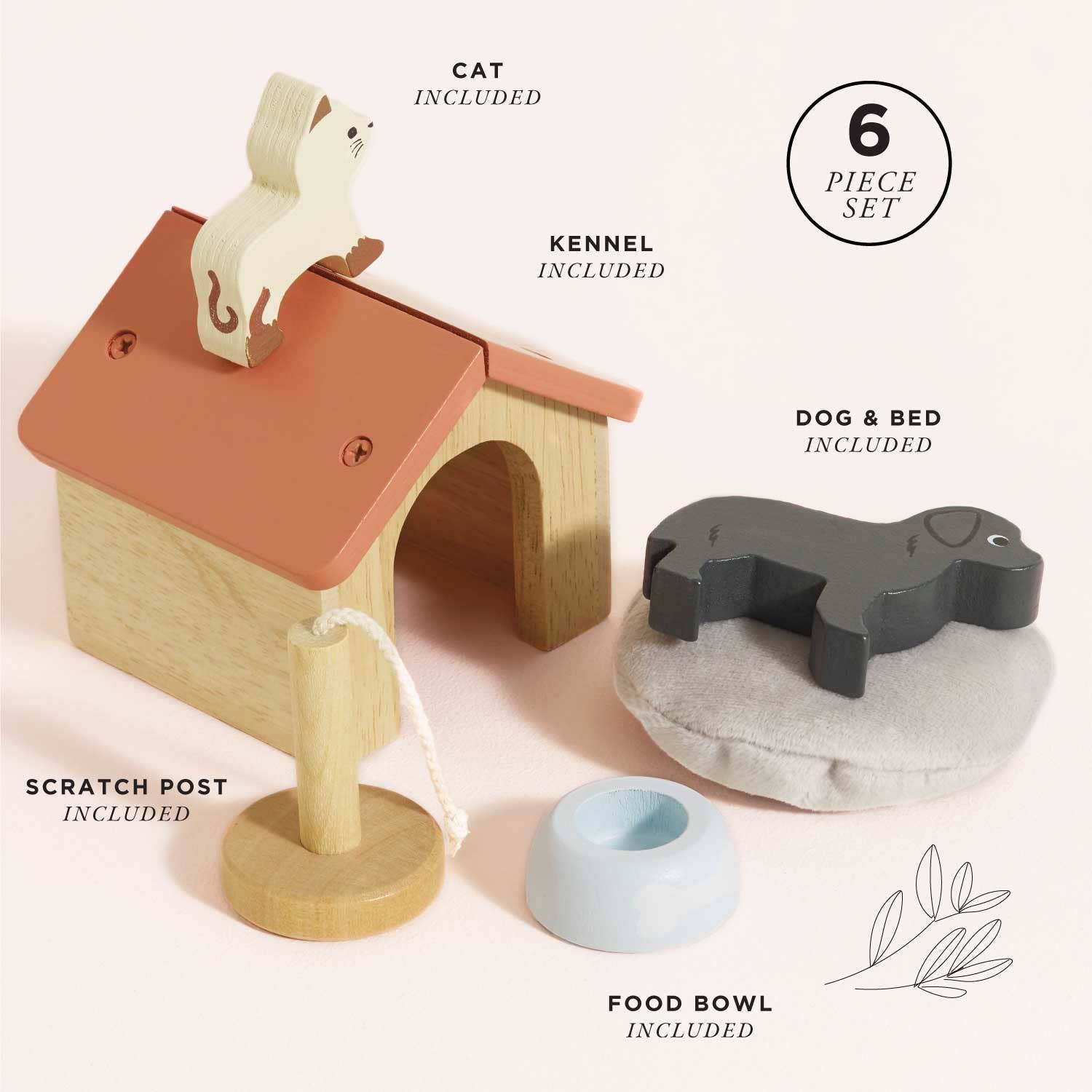 Dolls House Pet Set 