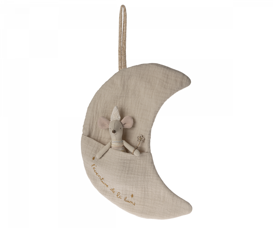 Maileg Moon Decoration, L'aventure De La Lune