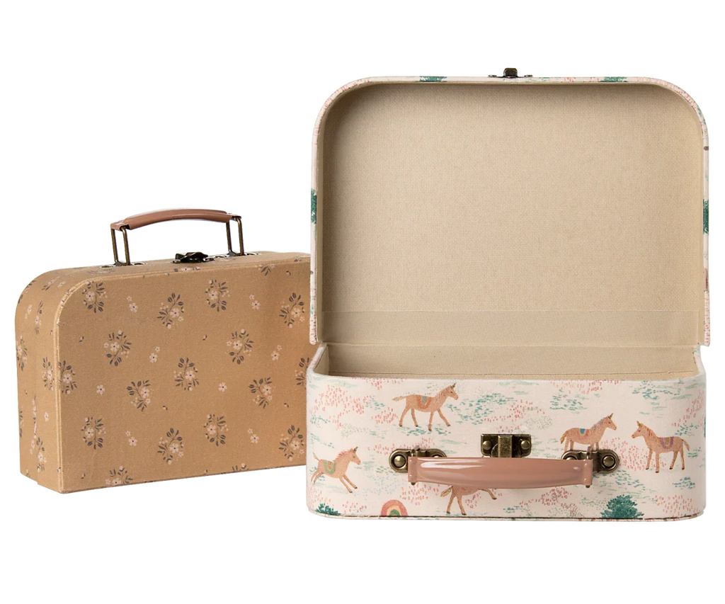 Maileg Suitcases, 2-Pieces - Unicorn