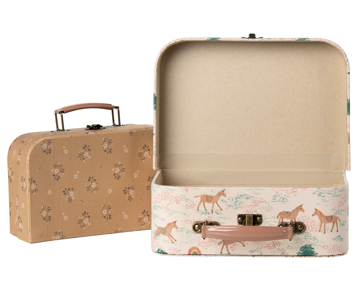 Maileg Suitcases, 2-Pieces - Unicorn