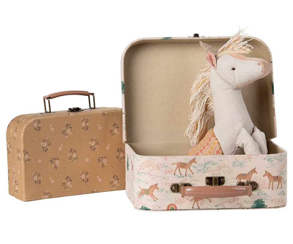 Maileg Suitcases, 2-Pieces - Unicorn