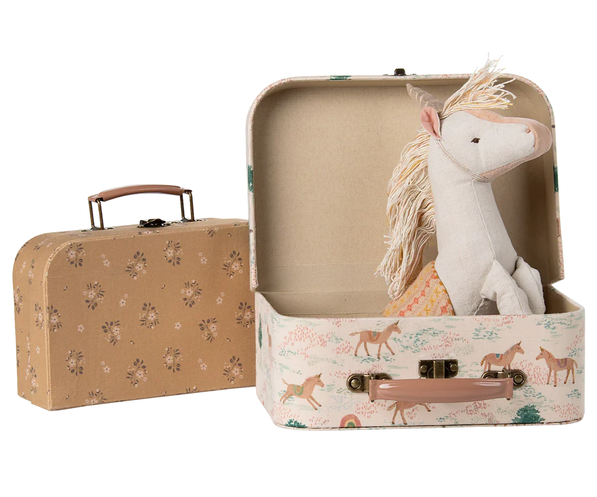 Maileg Suitcases, 2-Pieces - Unicorn