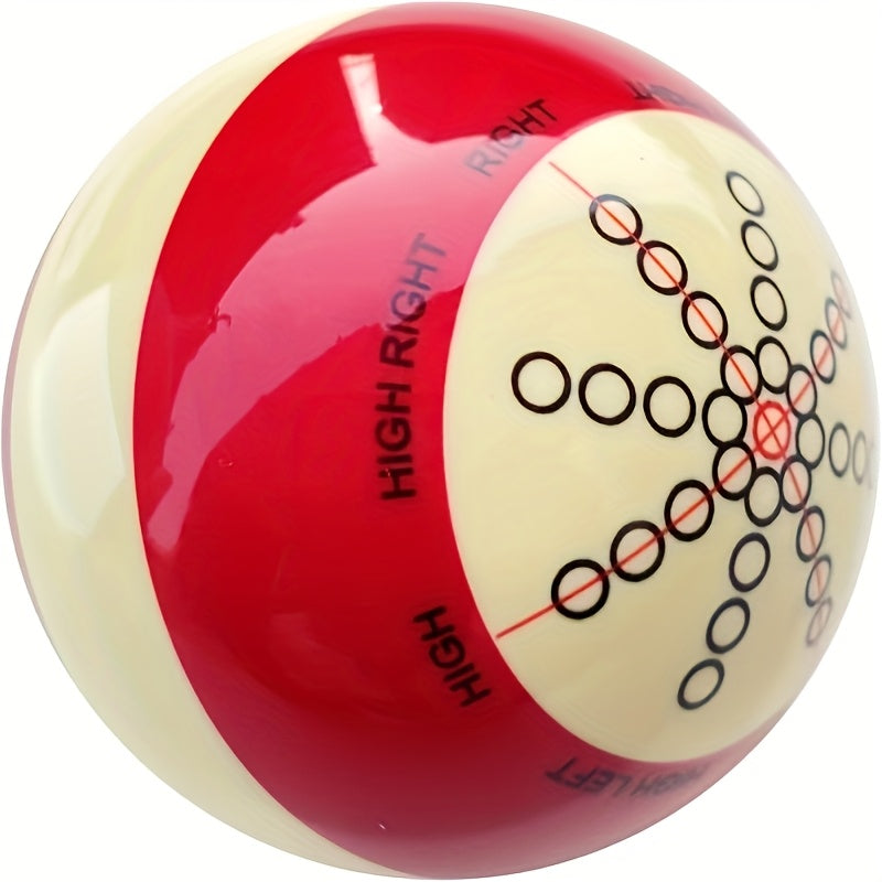 Pool Ball Training Set – American Billiard 8-Ball Practice Cue Ball with Precision Spot Markers, Professional Billiards Accessories for Pool Table, Snooker Training & Christmas Gift