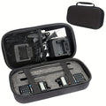 Hard Shell Walkie Talkie Case for Baofeng UV-5R BF-F8HP UV-82 UV-S9 Plus BF-888S GM-15 Pro – Handheld Ham Radio Hard Storage Carrying Bag with Soft Lining for Radio & Accessories
