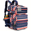 Flag Design Hiking Backpack 20L Tactical Daypack Waterproof Camping Travel Bag Cycling Fitness Outdoor Sports Backpack Independence Day Gift for Men Women