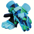 Winter Ski Gloves for Skiing & Cycling – Windproof Waterproof Thermal Gloves for Men & Women, Non-Slip Grip, Touchscreen Compatible, Cold Weather Outdoor Sports Gloves