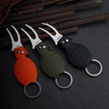 3-in-1 Golf Divot Tool Set with Whistle Keychain Clip EDC Multi-Tool Spring Button Opening Pocket Outdoor Survival Accessory