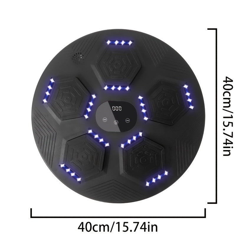 Wall-Mounted Musical Boxing Training Target – Smart Punch Machine with Music & USB-C Charging | Ordinary / Upgrade / Premium