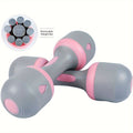 Adjustable Dumbbell Set – 5-in-1 Weight Options 2.1–11 lbs, Non-Slip Neoprene Grip, Home Gym Strength & Muscle Training for Women & Men