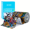 Kinesiology Tape Hypoallergenic 2 Rolls – 2" × 16.4ft Uncut DIY, Elastic Athletic Sports Tape for Joint Support, Breathable & Skin-Friendly