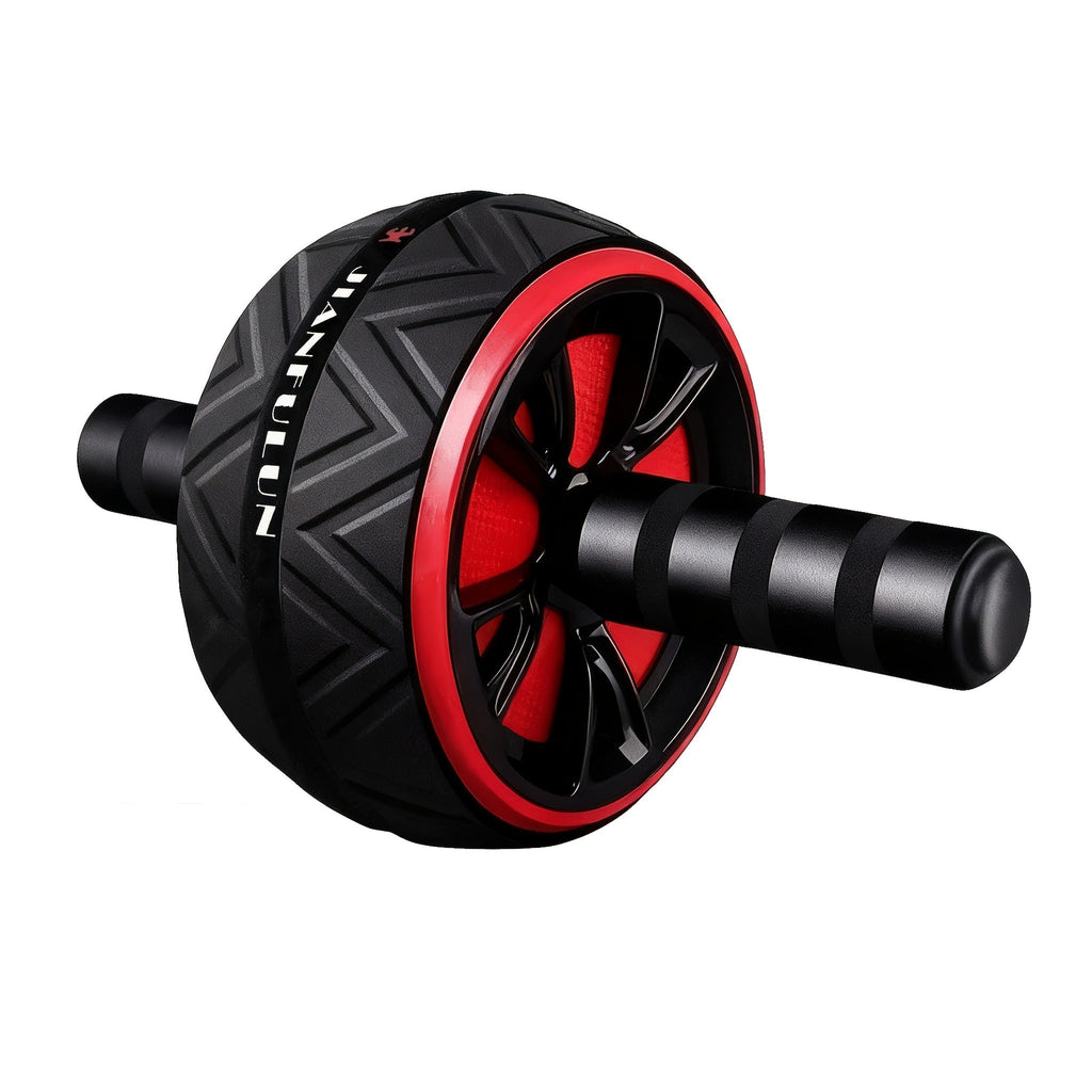 Ab Wheel Roller with Knee Pad – Core Strength & Balance Training, Abdominal Crunch Machine for Home Gym, Arm & Abs Muscle Toning, Stainless Steel & PP Options