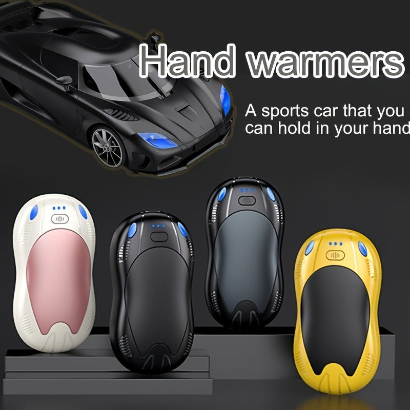 Magnetic Hand Warmer 2-in-1 Double Sided Heating – 3-Speed Temperature Control, Portable Pocket Heater for Skiing, Camping, Mountaineering & Winter Outdoor Use