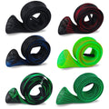 Fishing Rod Sleeve Socks 6/12pcs – PET Anti-Abrasion Rod Protectors for Fly, Spinning & Casting Rods