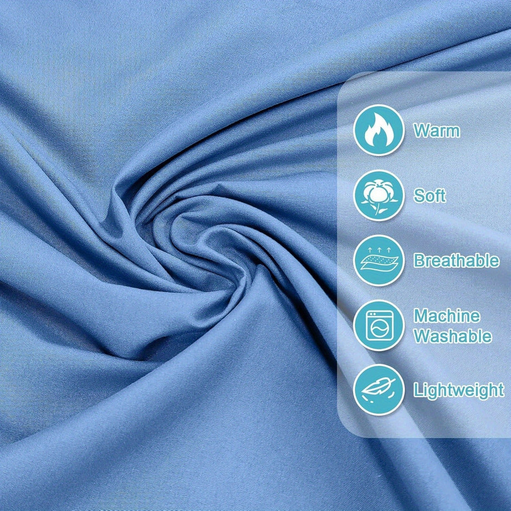 Sleeping Bag Liner for Adults – Two-Way Zipper Sleep Sack with Foot Exposure, Lightweight Portable Travel Sheet for Camping, Hiking, Hotel & Hostel Use, Single Size, Machine Washable