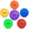 Weighted Ball Set of 6 with Mesh Bag & Air Nozzle, PVC