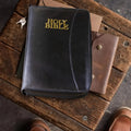 Lockable Soft Pistol Case Book-Style Handgun Storage Bag with Zipper - Discreet Portable Gun Case for 9mm & Most Handguns, Safe Transportation & Home Storage, Available in Black & Brown