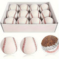 12-Pack Practice Baseballs for Batting Pitching & Training – Standard Size Softballs for Adults Youth Beginners Outdoor Sports