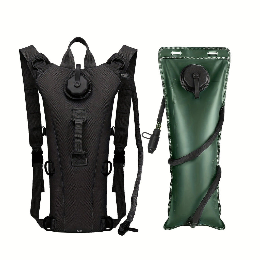 Water Bladder Backpack with 3L & 101.44oz BPA-Free Bladder – Oxford Cloth Hydration Pack for Hiking, Camping & Outdoor Adventures, Multiple Colors Available