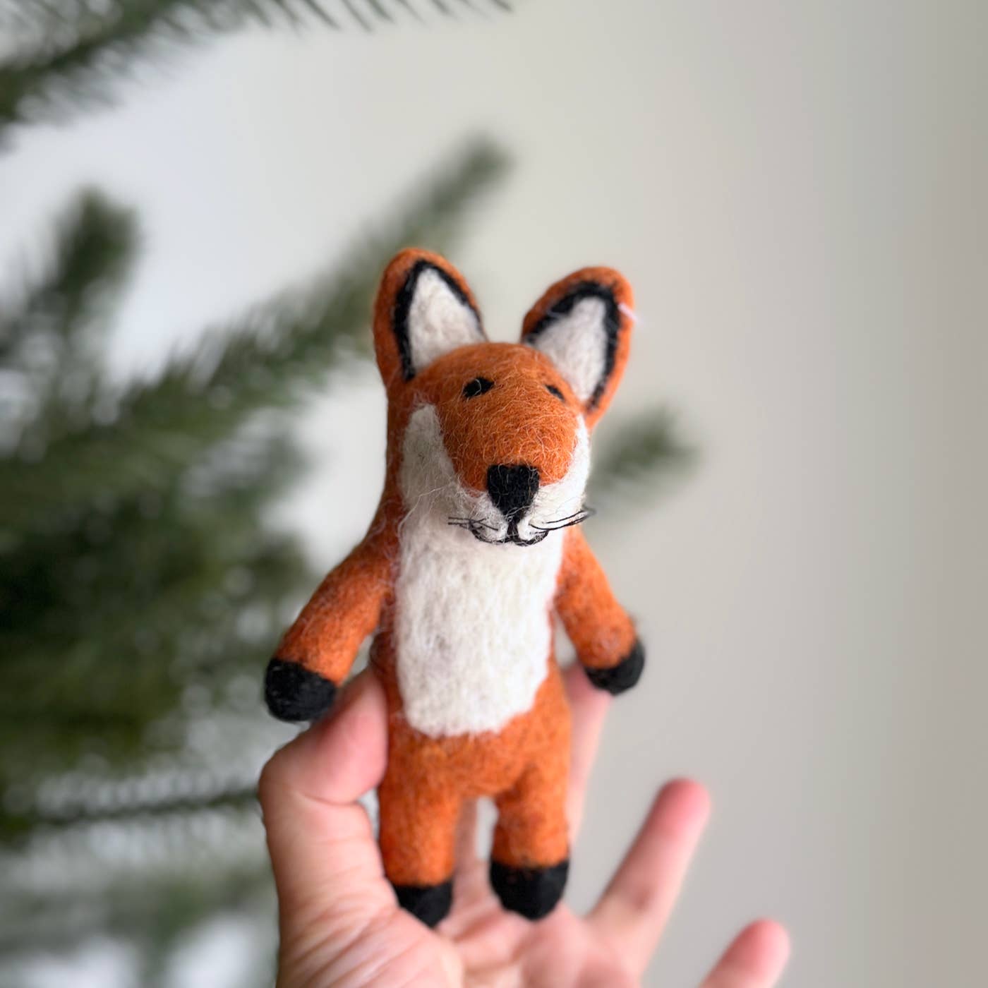 Felt Finger Puppet: Fox