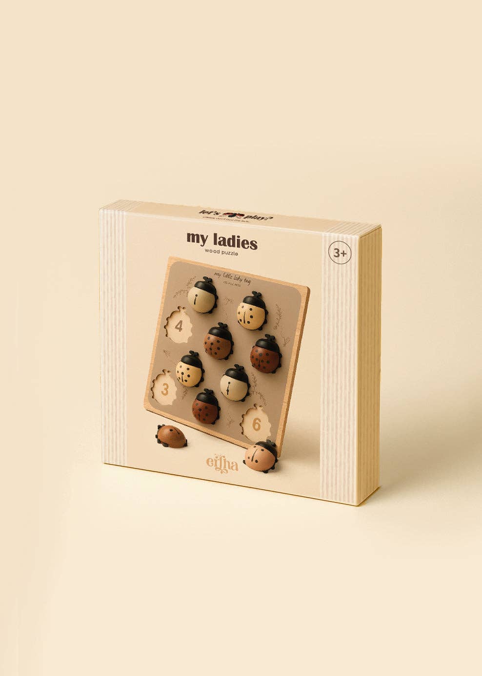 My Little Lady Bug Wooden Puzzle