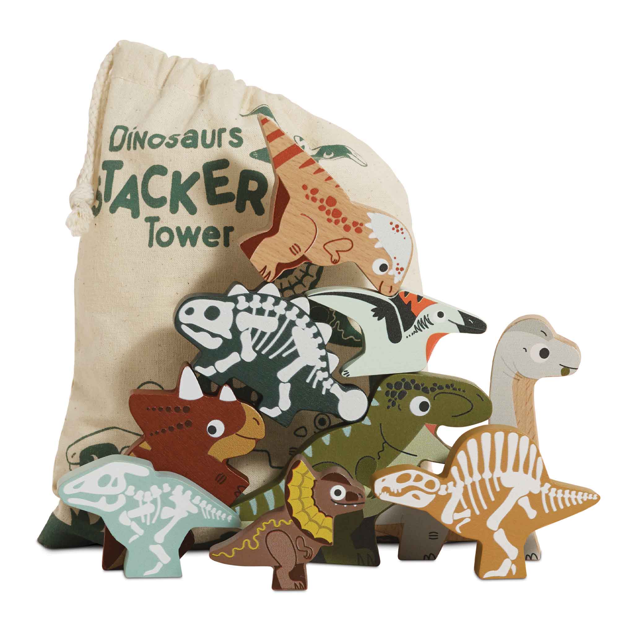 Jurassic Stacking Dinosaurs