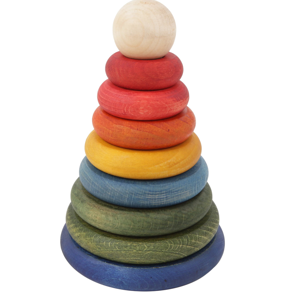 Rainbow Wooden Stacker
