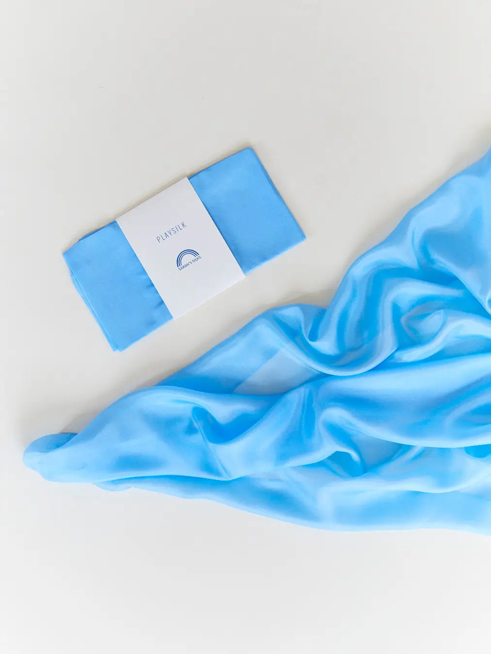 Sarah's Silks Solid Color Playsilk - Sky Blue
