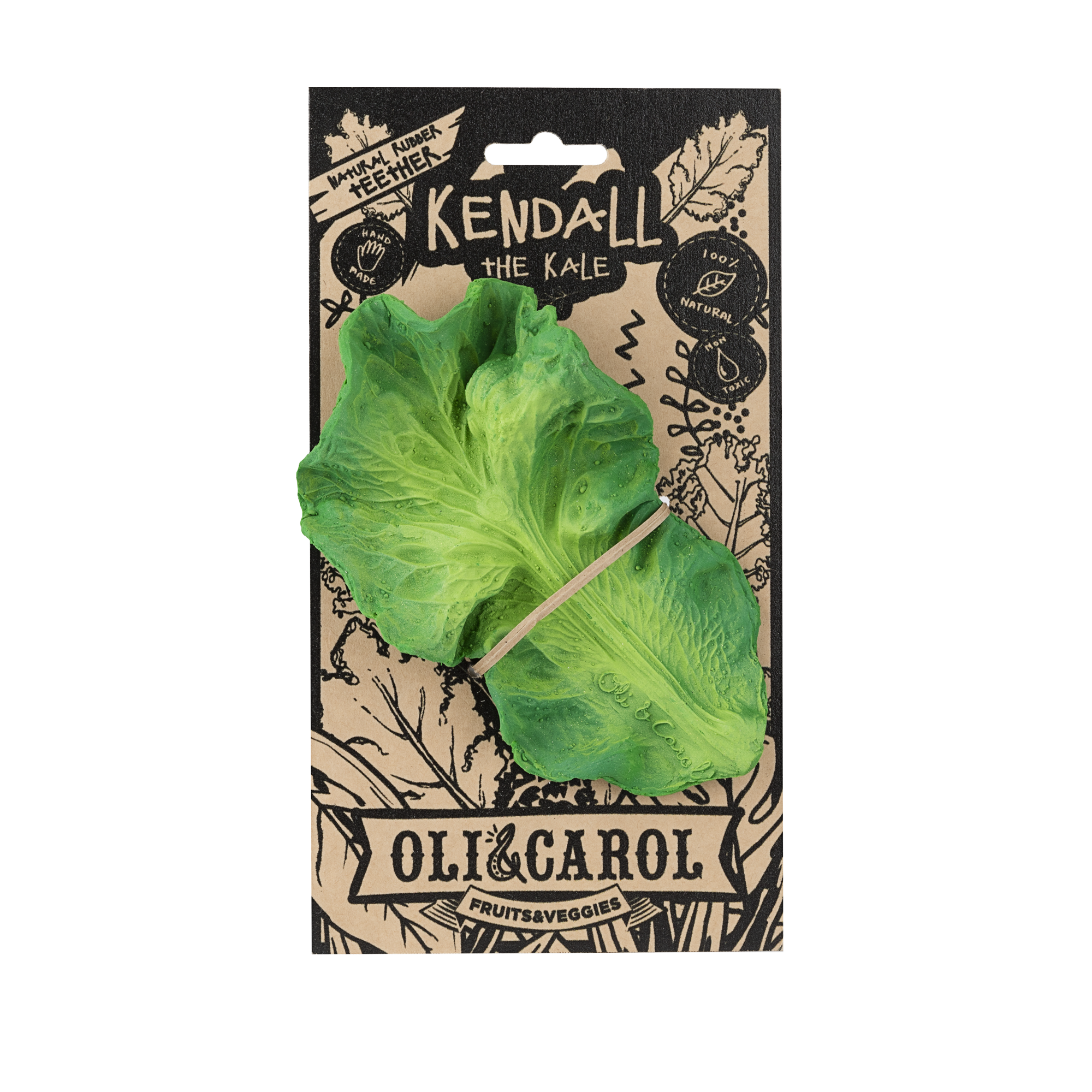 Kendall the Kale Teething Toy