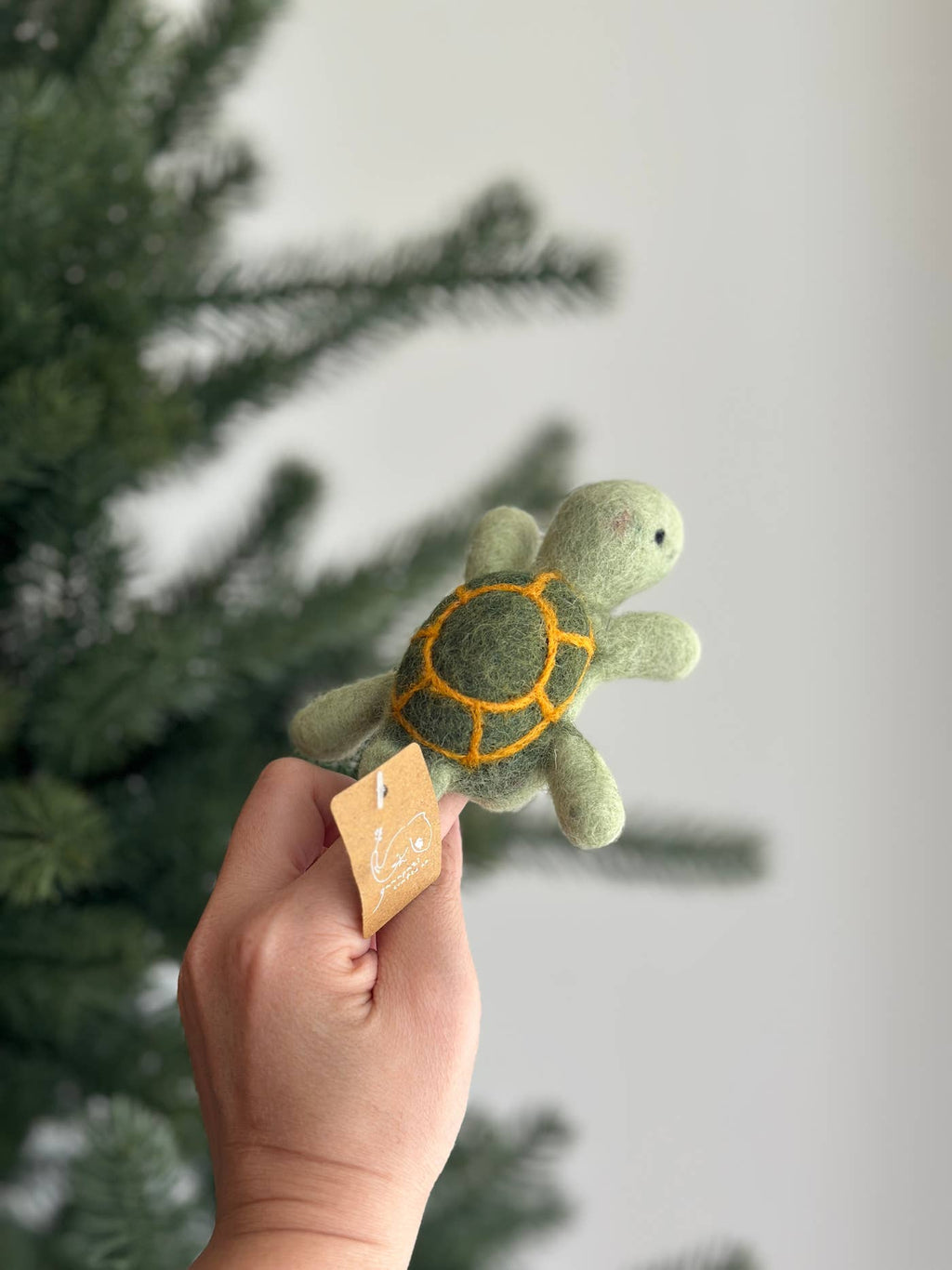 Felt Finger Puppet: Turtle