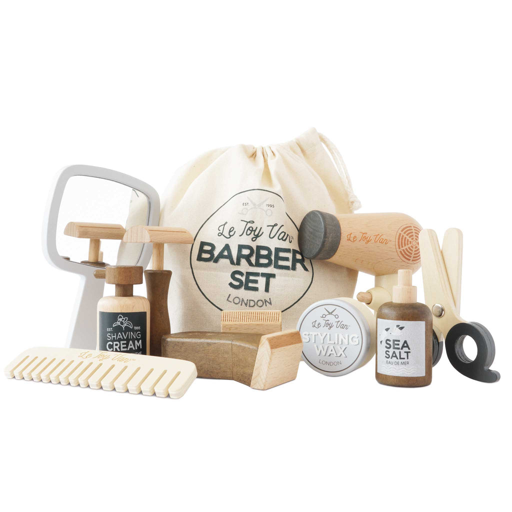 Wooden Hairdresser & Barber Kit