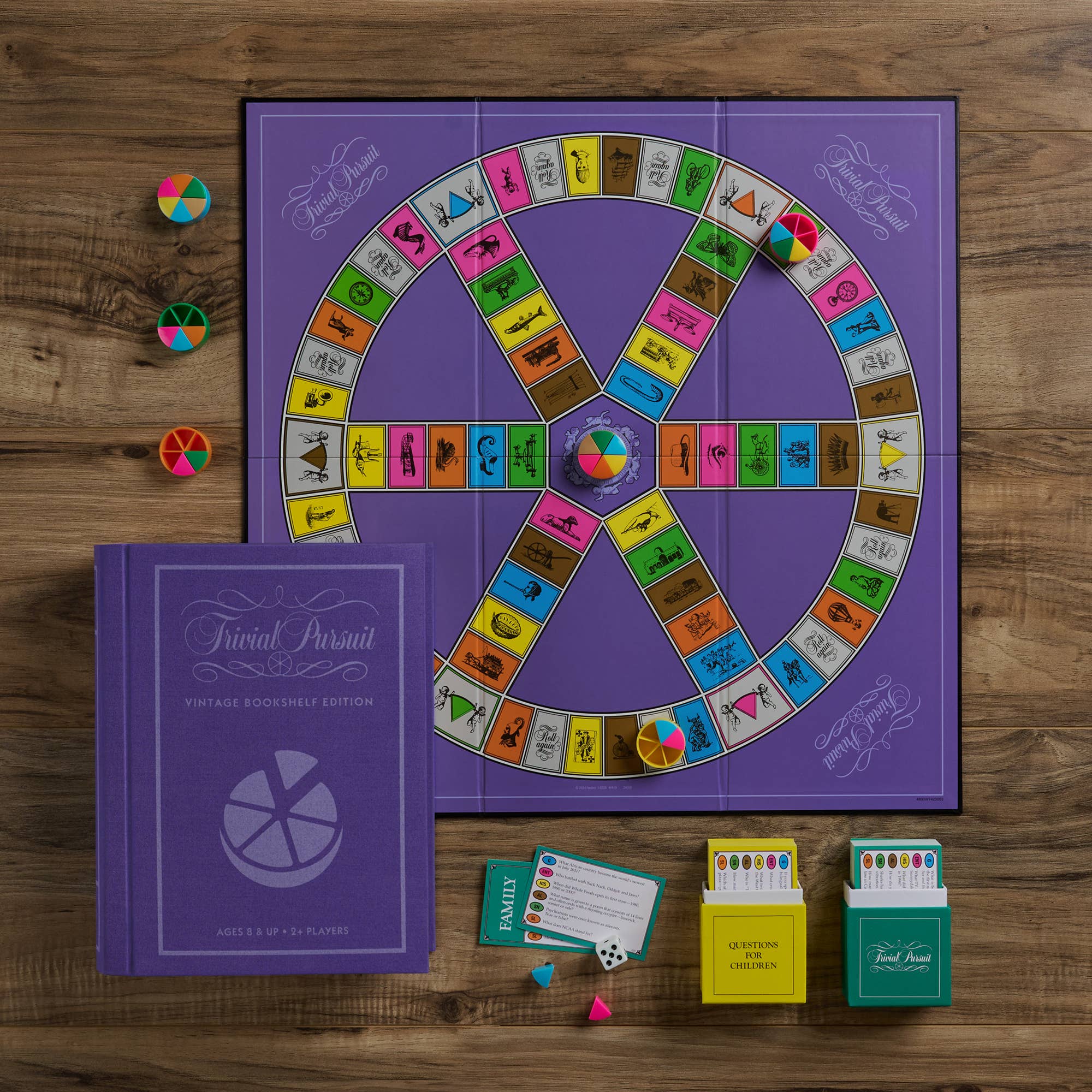 Board Game: Trivial Pursuit Vintage Bookshelf Edition