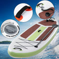 Inflatable Paddle Board 10.5ft – Wide Stable Non-Slip Deck SUP Board with Premium Accessories for Yoga Fishing Boating Traveling Surfing Adults