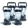 4-Pack COB LED Camping Lantern Dimmable Battery Powered - High Brightness Portable Camp Lights for Hiking, Fishing, Emergency Power Outage & Outdoor Adventures, Adjustable Brightness Tent Lantern Set