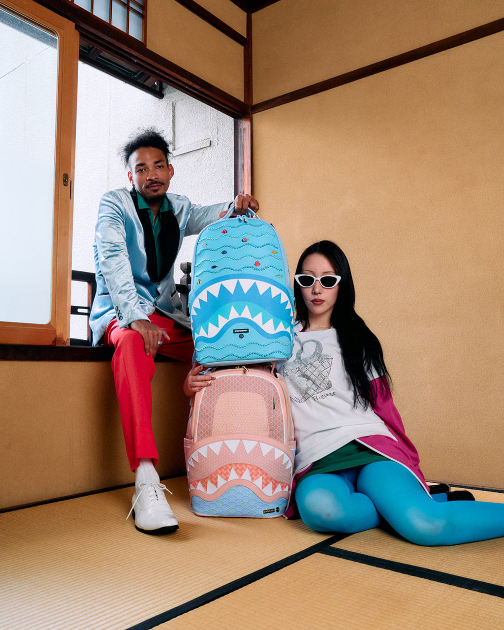 COLLABORATION HIROKO SAKAI TROPICAL SEA BACKPACK