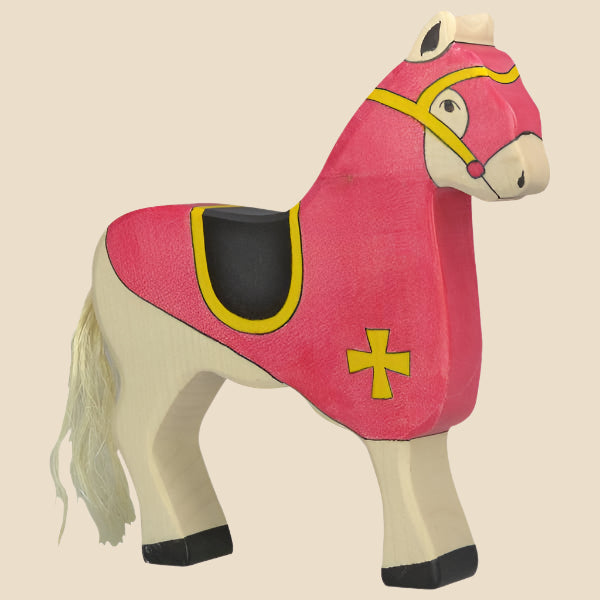 Holztiger Tournament Horse, Red