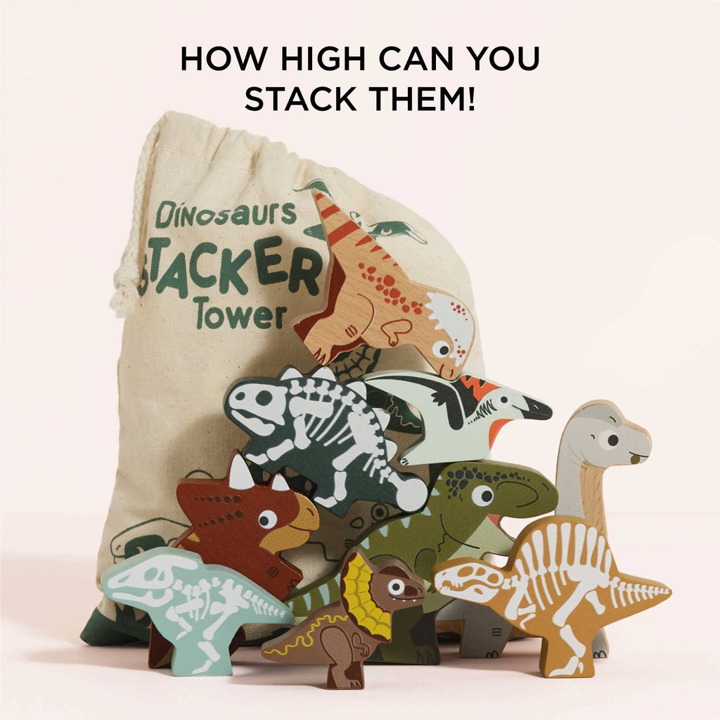 Jurassic Stacking Dinosaurs
