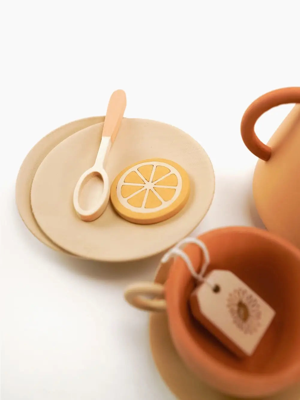Sabo Concept Handmade Wooden Tea Set - Herbal