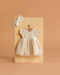 Minikane 11" Doll Clothing | Rosana Short-Sleeved Tutu and Headband - Linen