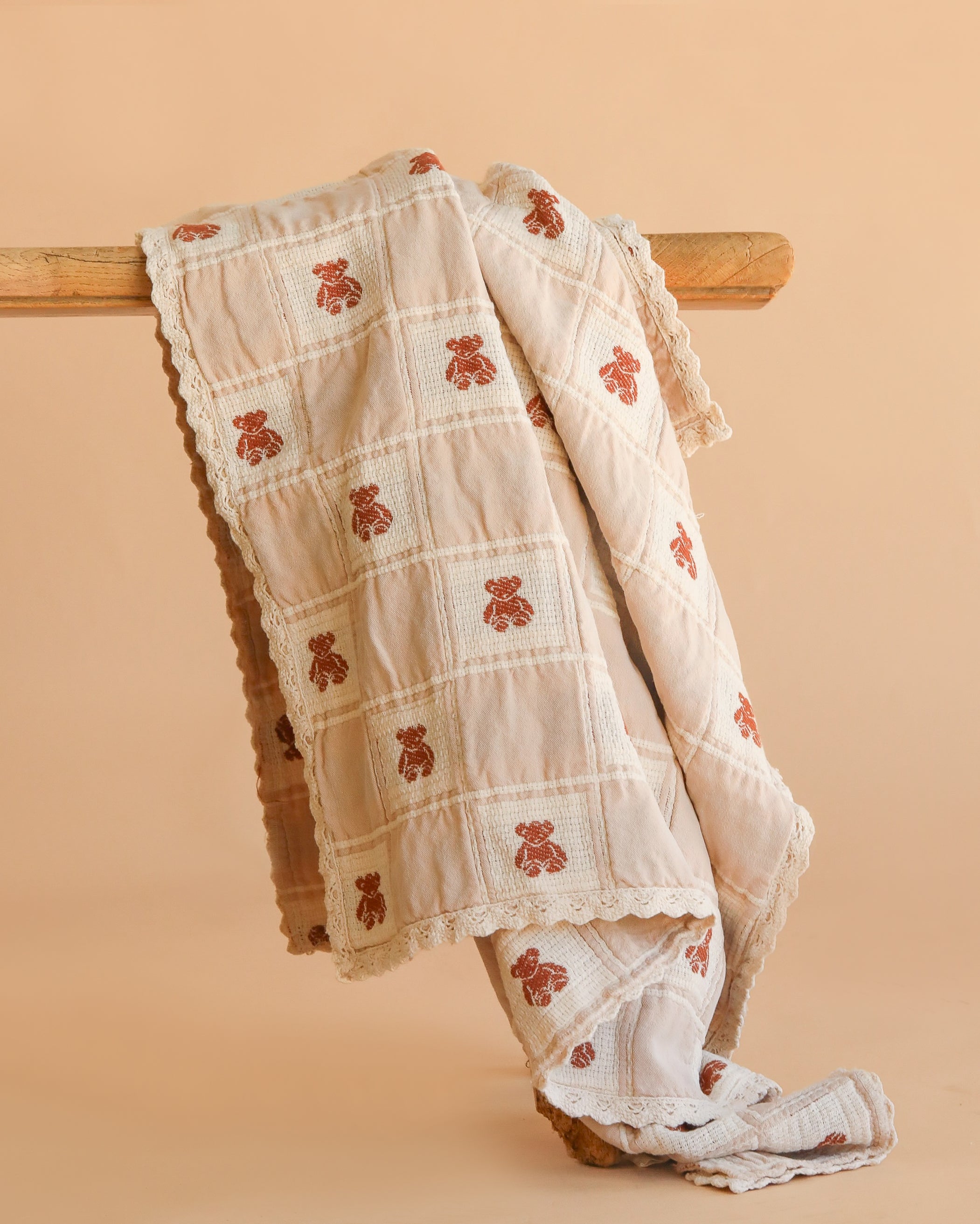 Organic Cotton Baby Blanket - Teddy