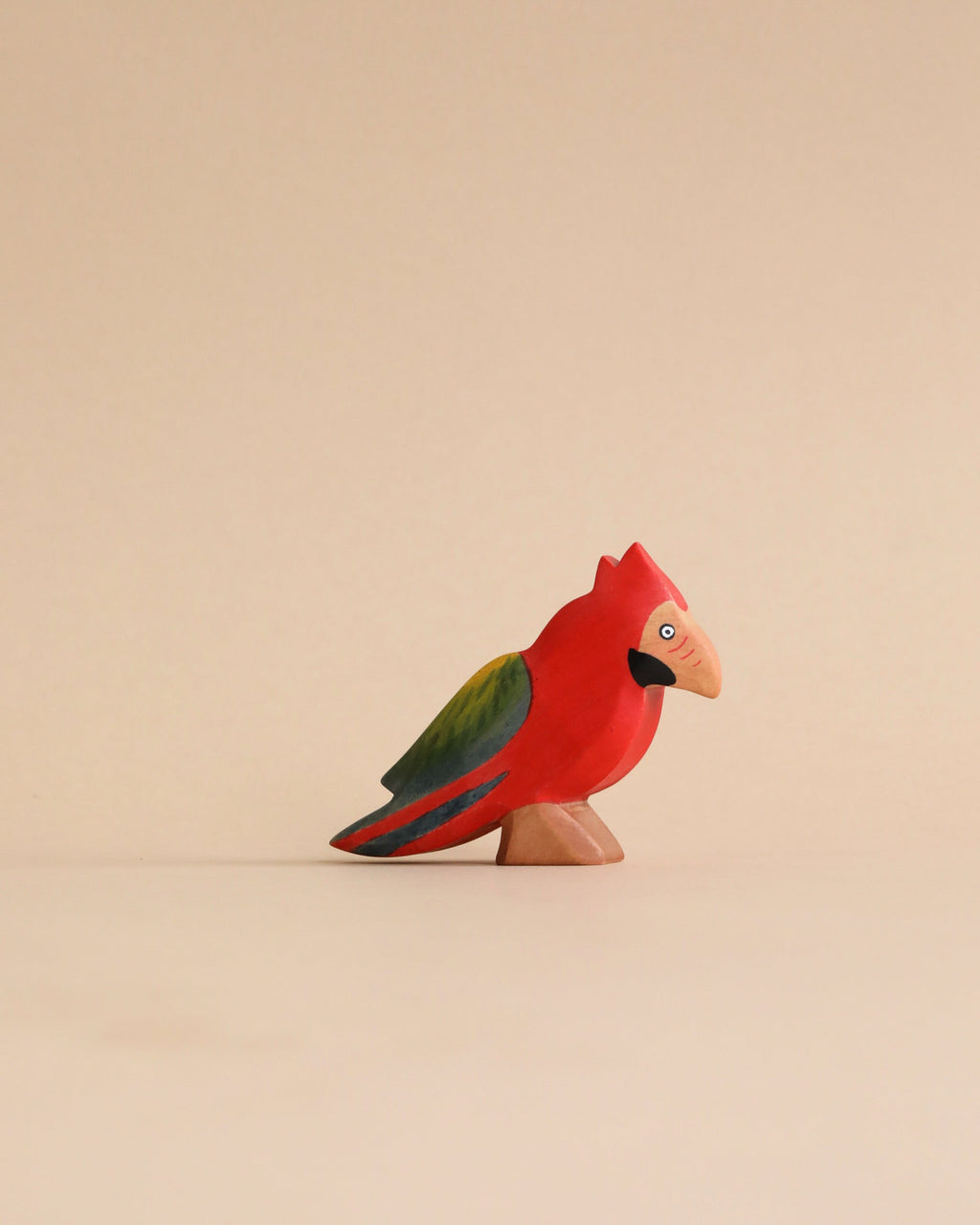 Handmade Holzwald Bird - Parrot