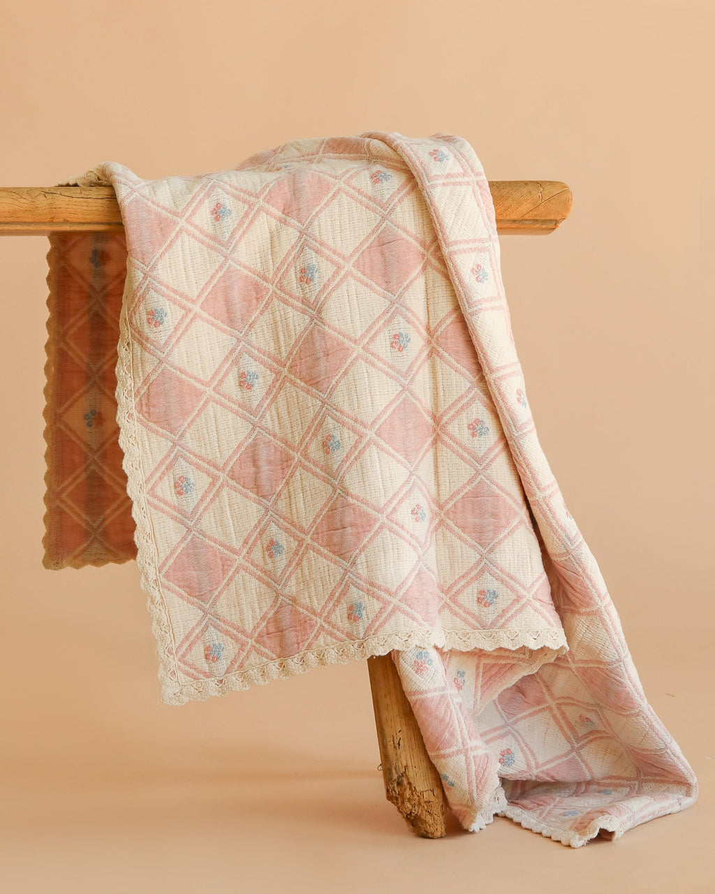 Organic Cotton Baby Blanket - Bouquet