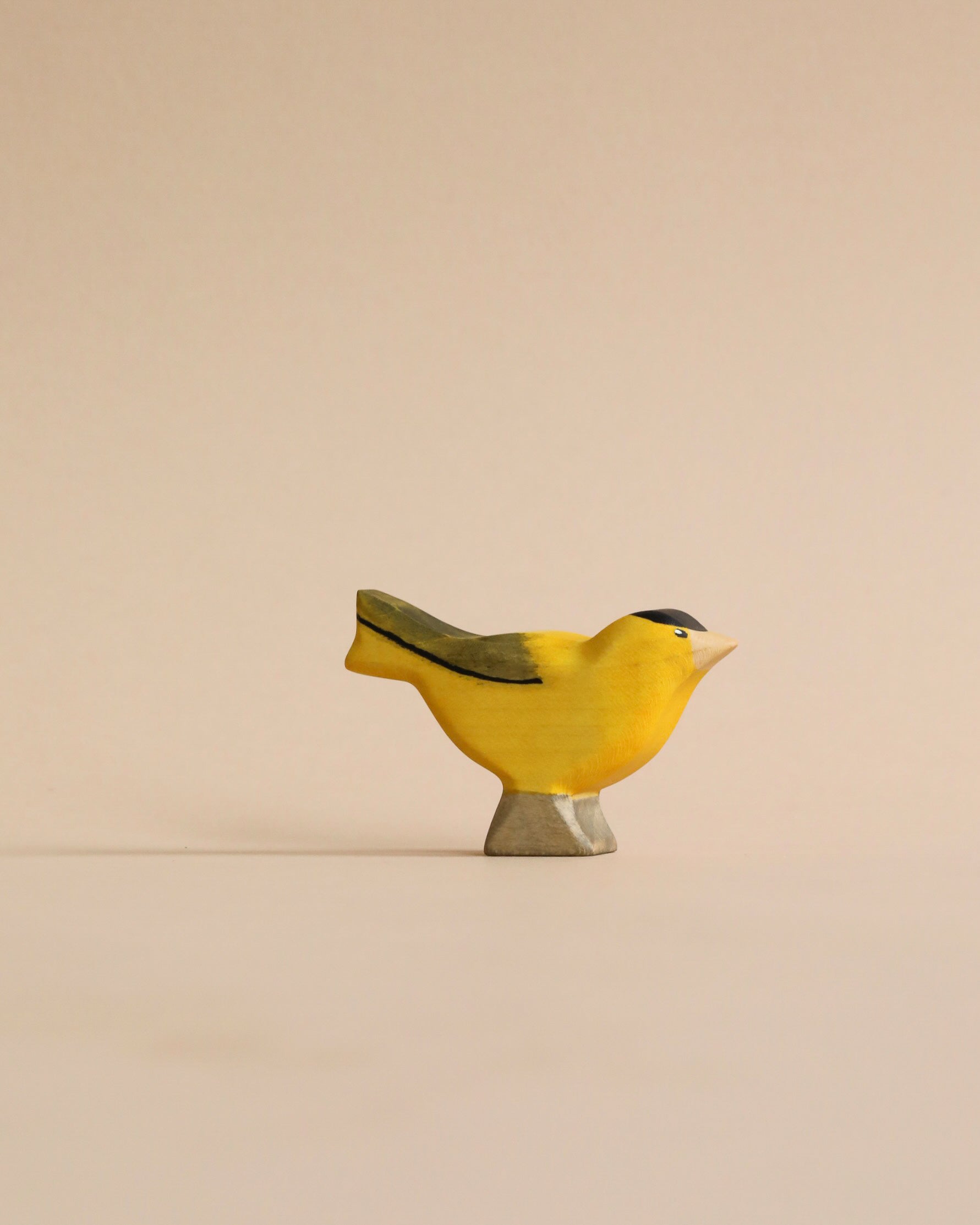 Handmade Holzwald Bird - Goldfinch