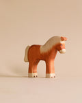Handmade Holzwald Horse - Light Brown