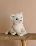 Lion Cub Sitting Stuffed Animal